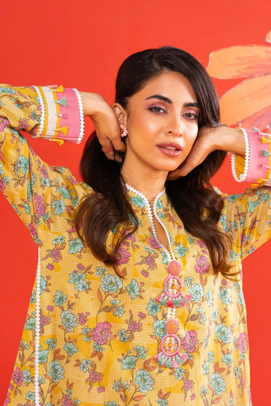 1 Pc Printed Lawn Shirt