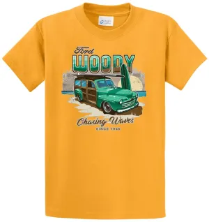 1946 Ford Woody Printed Tee Shirt