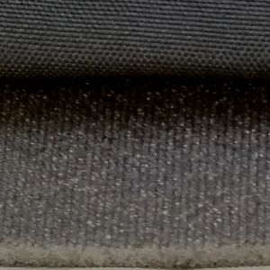 600 Denier Black Polyester, DWR, PU Coated, Laminated to Foam, Black Tricot Backing (Sold per Yard)