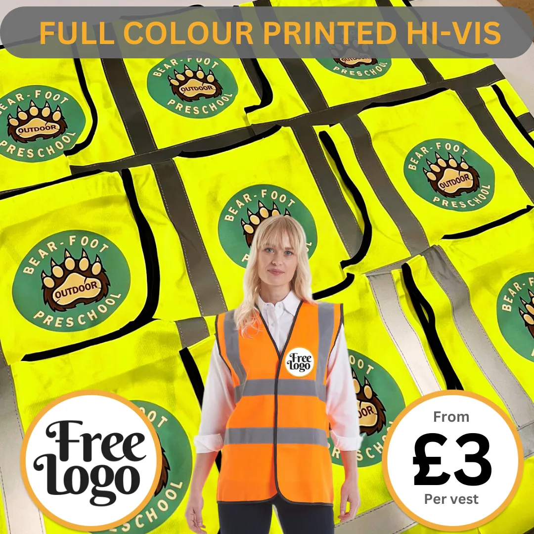 Adult's Printed Hi Vis Megabuy