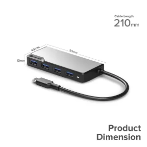 ALOGIC USB-C Fusion SWIFT 4-in-1 Hub