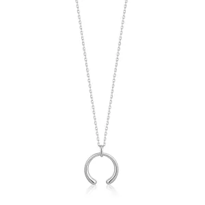 Ania Haie Luxe Curve Necklace - Silver