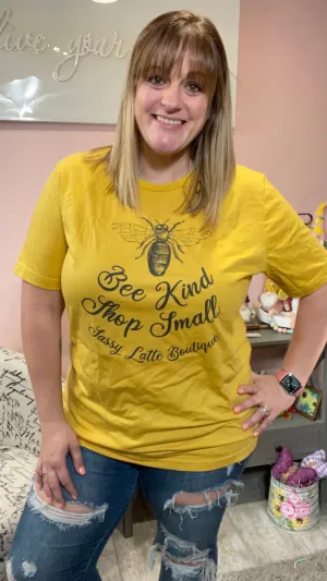 Bee Kind - Shop Small Tee