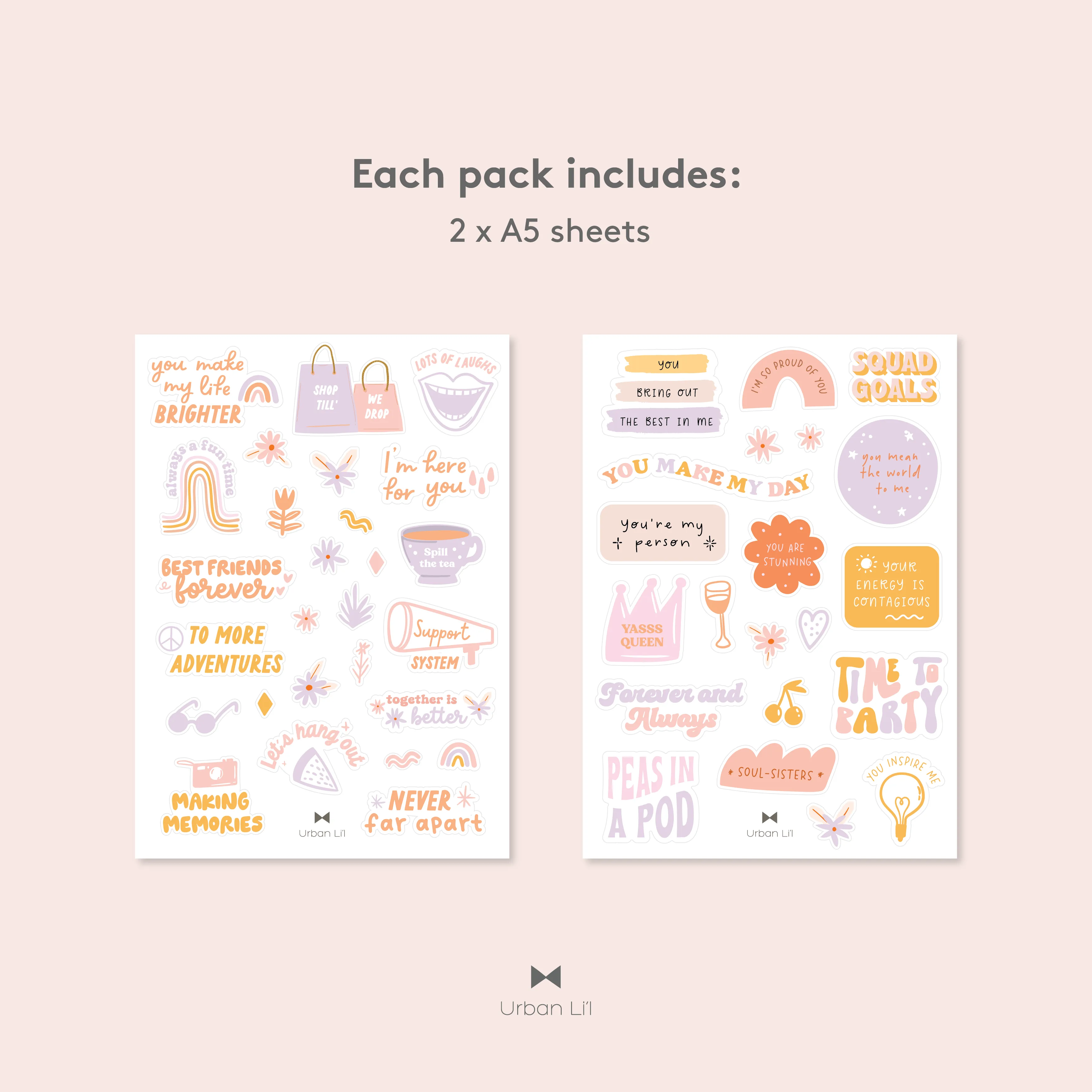 BFF Sticker Pack