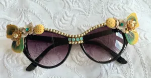 Christina Sunnies Embellished Sunglasses