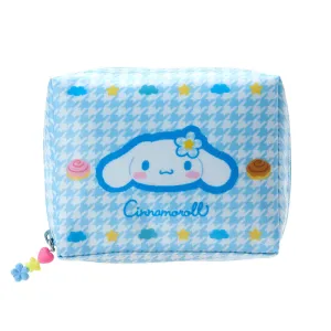 Cinnamoroll Zipper Pouch (Floral Houndstooth Series)