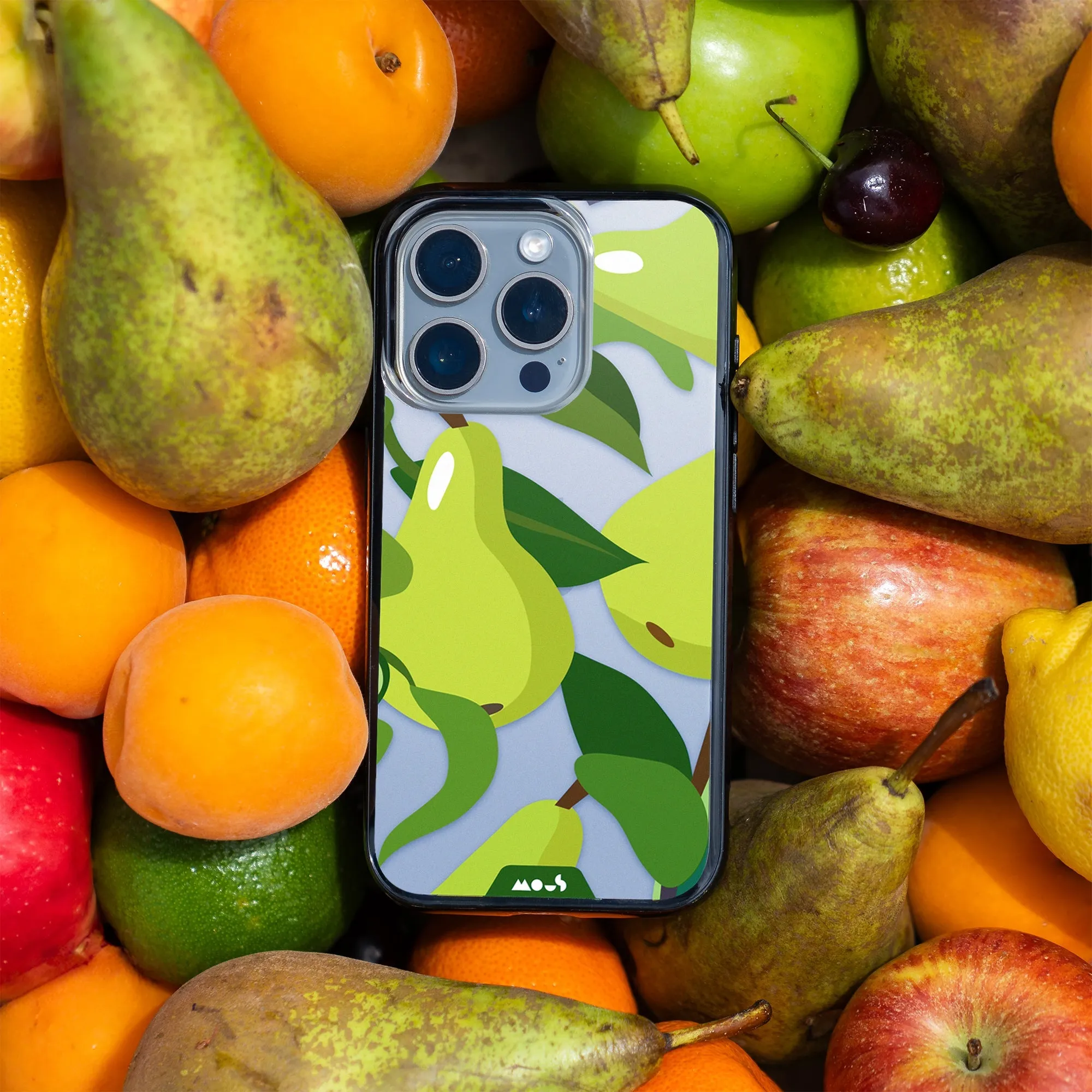 Fruits Printed Phone Case – Pear - Clarity