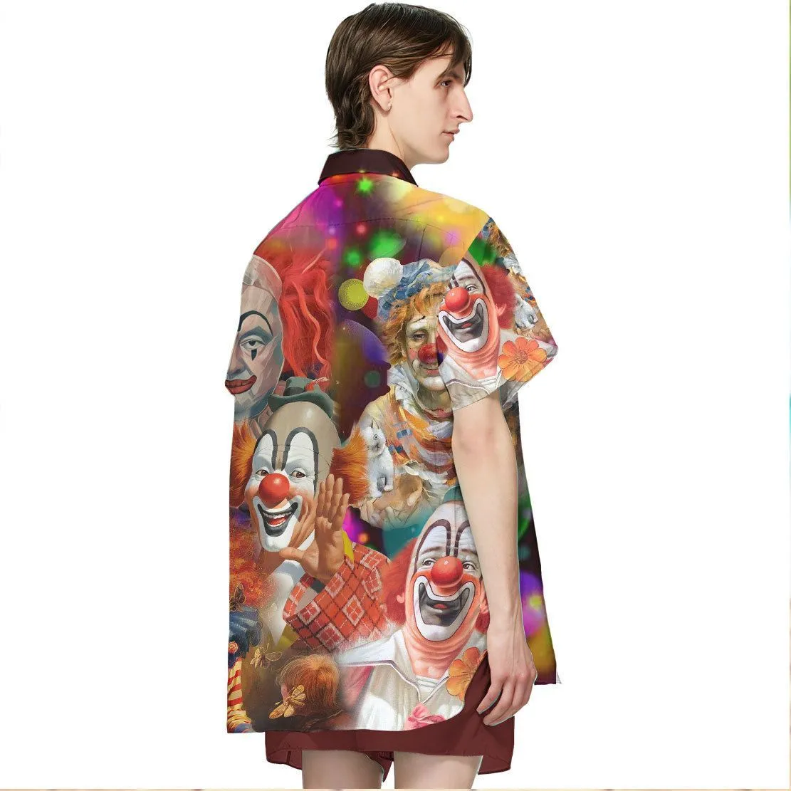 Gearhuman 3D Clowns Hawaii Shirt