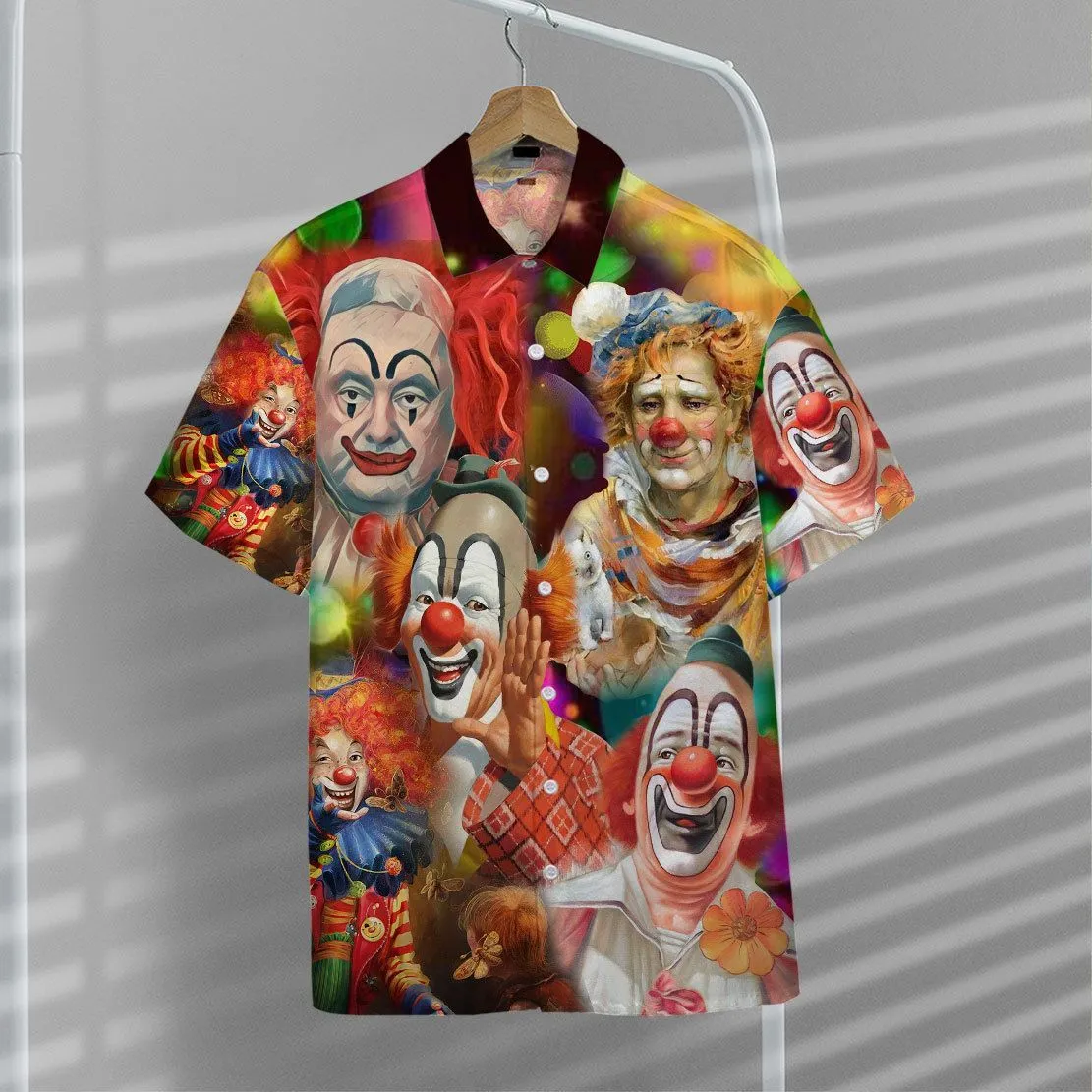 Gearhuman 3D Clowns Hawaii Shirt