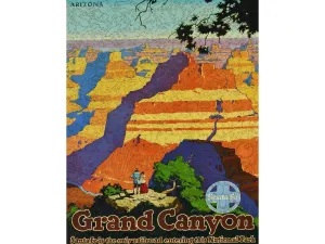 Grand Canyon Santa Fe Railroad Puzzle