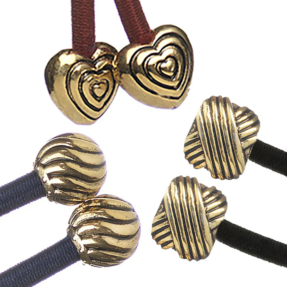 Heart, Swirl & Knot - Gold Set of 3