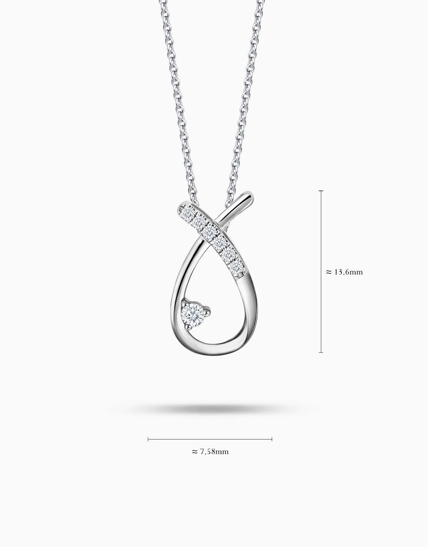 LVC Charmes Dielle Diamond Pendant