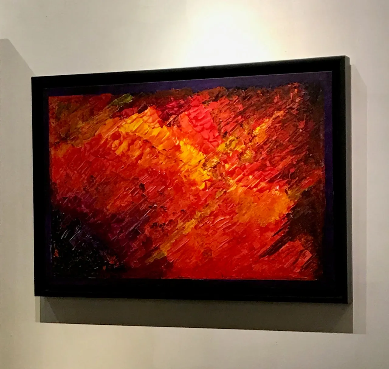 "Fiery Universe" Limited Edition on Canvas