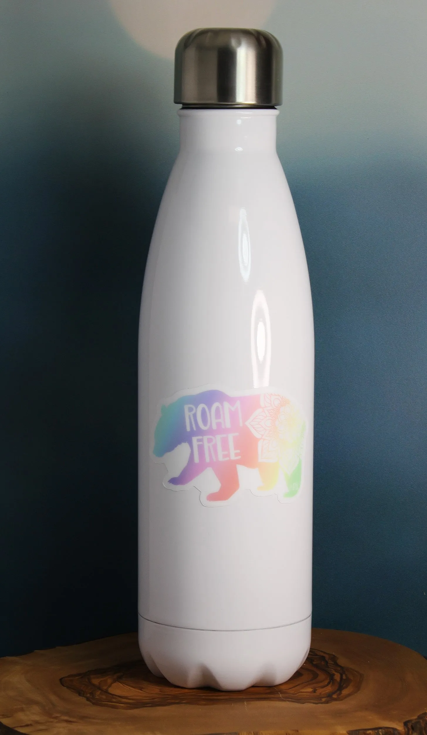 Roam Free Bear Sticker