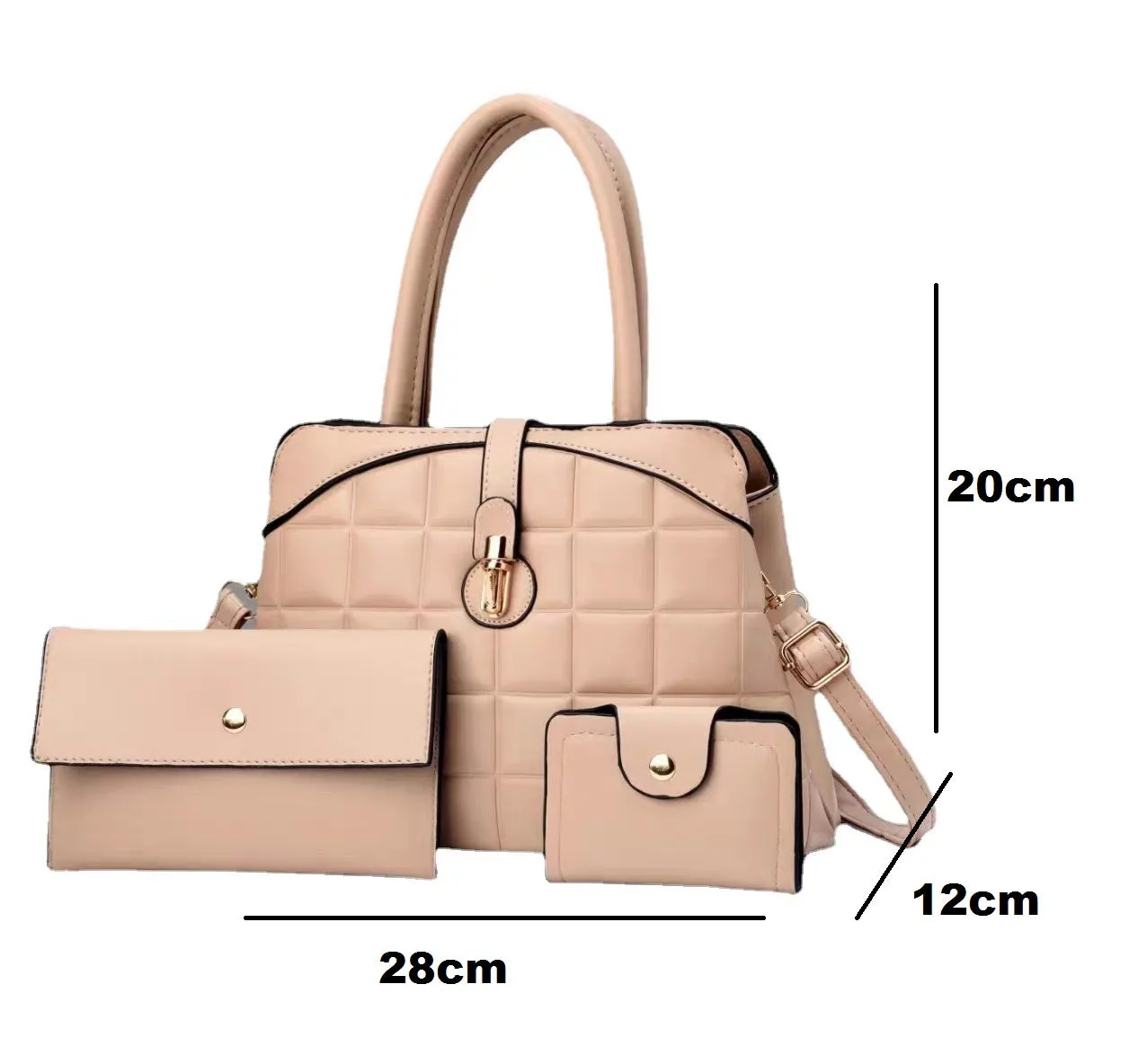 Skin 3 in 1 Women Handbag 207-2