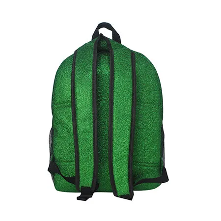 Small Size Green Glitter NGIL Backpacks For Dance and Cheer Competition