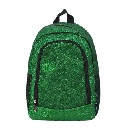 Small Size Green Glitter NGIL Backpacks For Dance and Cheer Competition