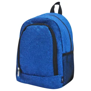 Small Size Royal Blue Glitter NGIL Backpacks For Gymnastics and Cheer Competition